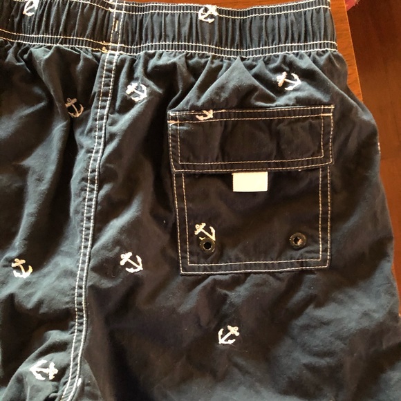 Men’s Navy Swim Trunk - Picture 5 of 10